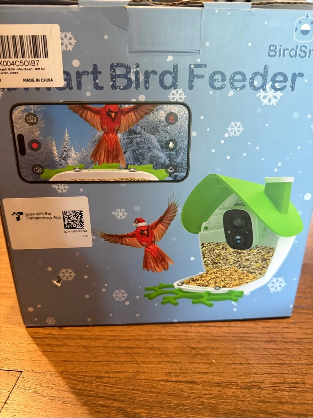 Bird snap smart bird feeder NEW in box